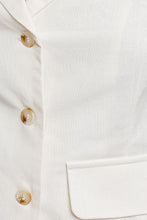 Load image into Gallery viewer, White Linen Vest
