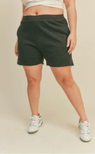 Load image into Gallery viewer, High Waist Sweat Shorts Curvy

