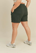 Load image into Gallery viewer, High Waist Sweat Shorts Curvy
