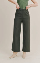 Load image into Gallery viewer, Coffee Date Wide Leg Trouser Pant
