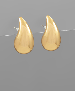 Teardrop Shape CCB Earrings