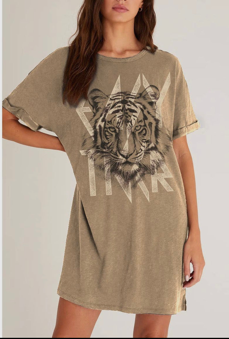Easy Tiger Graphic Dress