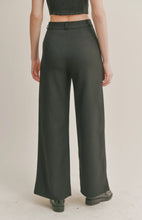 Load image into Gallery viewer, Coffee Date Wide Leg Trouser Pant

