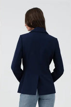 Load image into Gallery viewer, Gold Hardware Button Cuff Blazer
