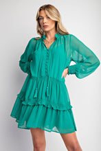 Load image into Gallery viewer, Chiffon Button Down Dress
