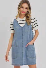 Load image into Gallery viewer, JPB Overall Denim Dress
