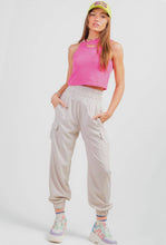 Load image into Gallery viewer, High Waisted Cargo Active Joggers *new colors*
