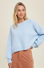 Load image into Gallery viewer, Relaxed Crop Sweater
