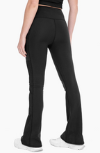 Load image into Gallery viewer, Drawstring Waist Flared Leggings
