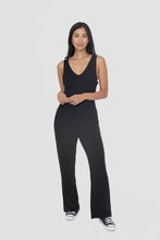 Load image into Gallery viewer, Wide Leg French Terry Lounge Jumpsuit
