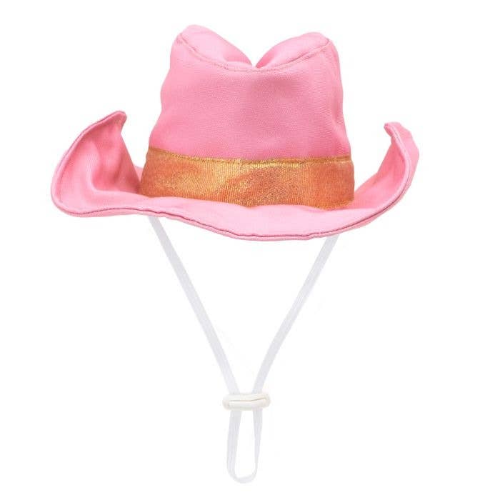Cowboy Party Hat (Pink/Brown)