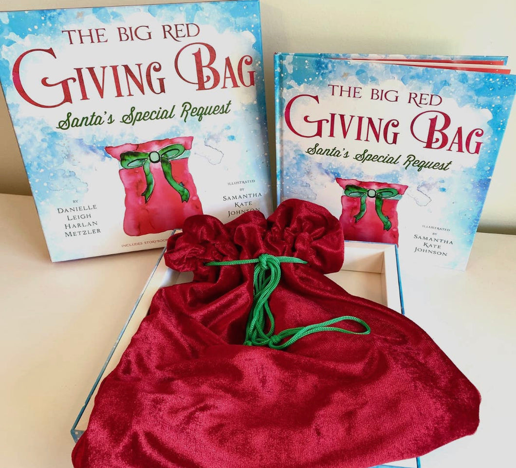 Big Red Giving Bag 🎄