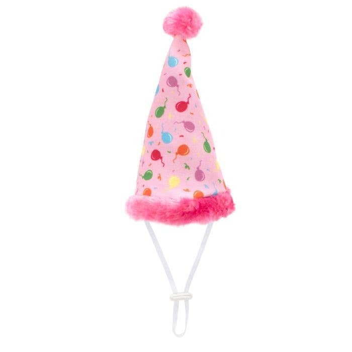 Small Birthday Party Hat (Blue/Pink)