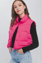 Load image into Gallery viewer, Puffer Vest With Pockets
