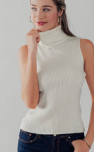 Load image into Gallery viewer, Sleeveless Turtle Neck
