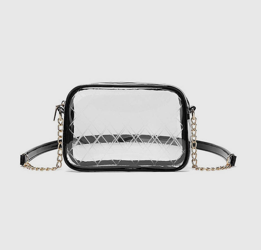 Clear Chain Crossbody