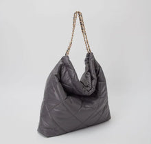 Load image into Gallery viewer, Puffer Chrissy Hobo Tote

