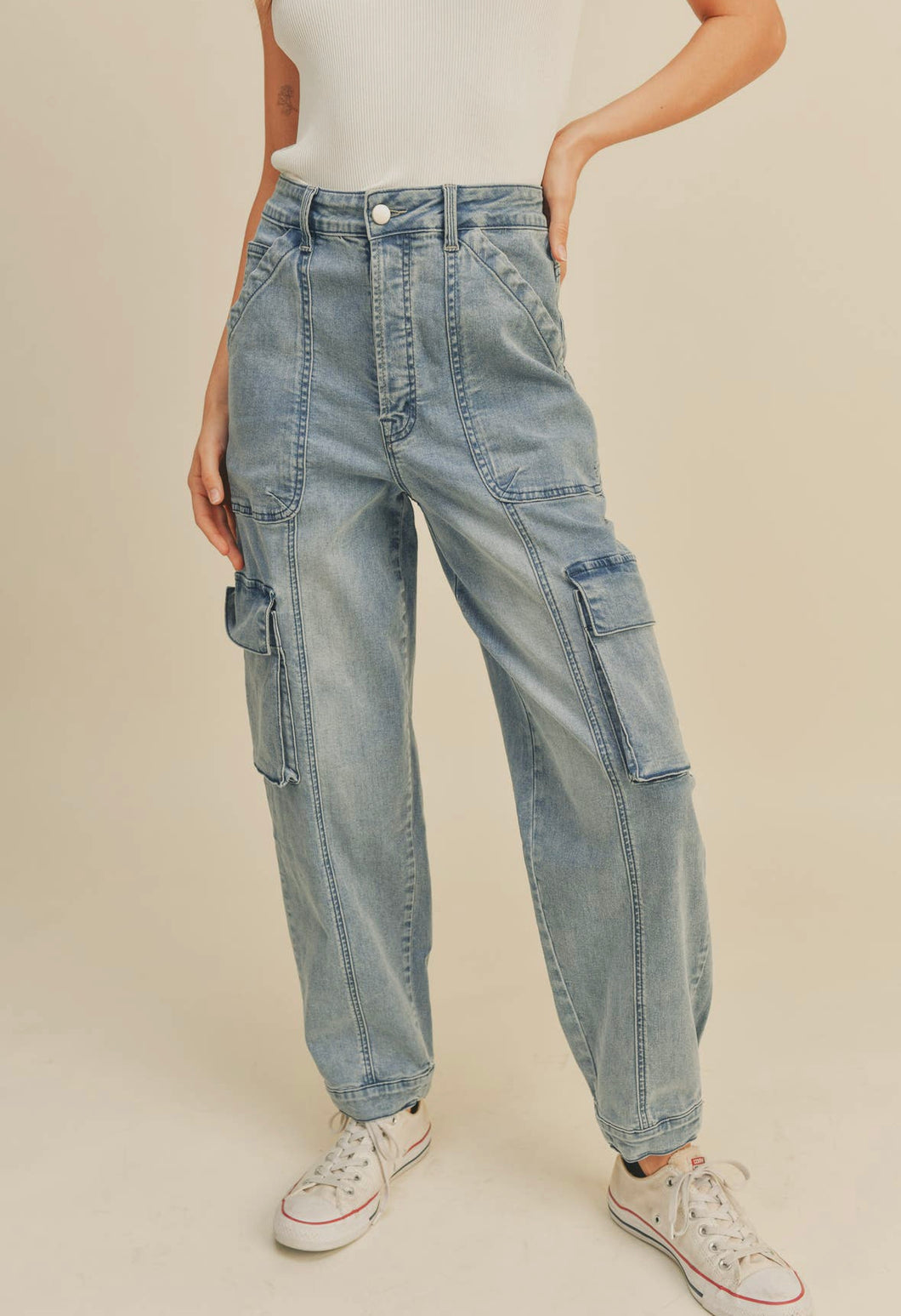Denim Joggers