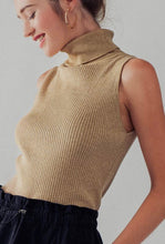 Load image into Gallery viewer, Sleeveless Turtle Neck
