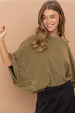 Load image into Gallery viewer, Studded Hi-Lo Tee
