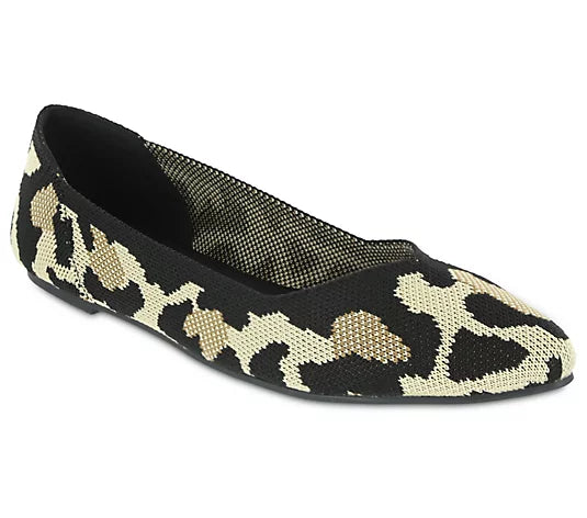 Kerri Leopard Flat – Just Peachy