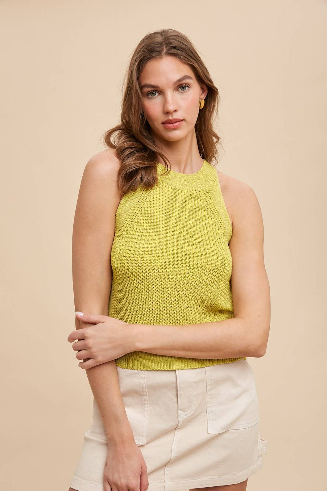 Halter Knit Tank