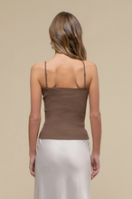 Load image into Gallery viewer, Halter Neck Ribbed Cami Top
