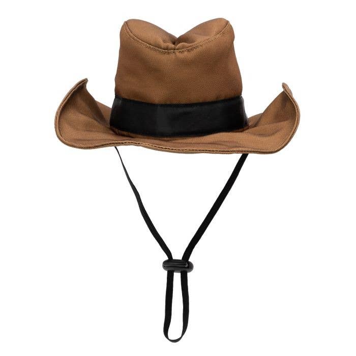 Cowboy Party Hat (Pink/Brown)