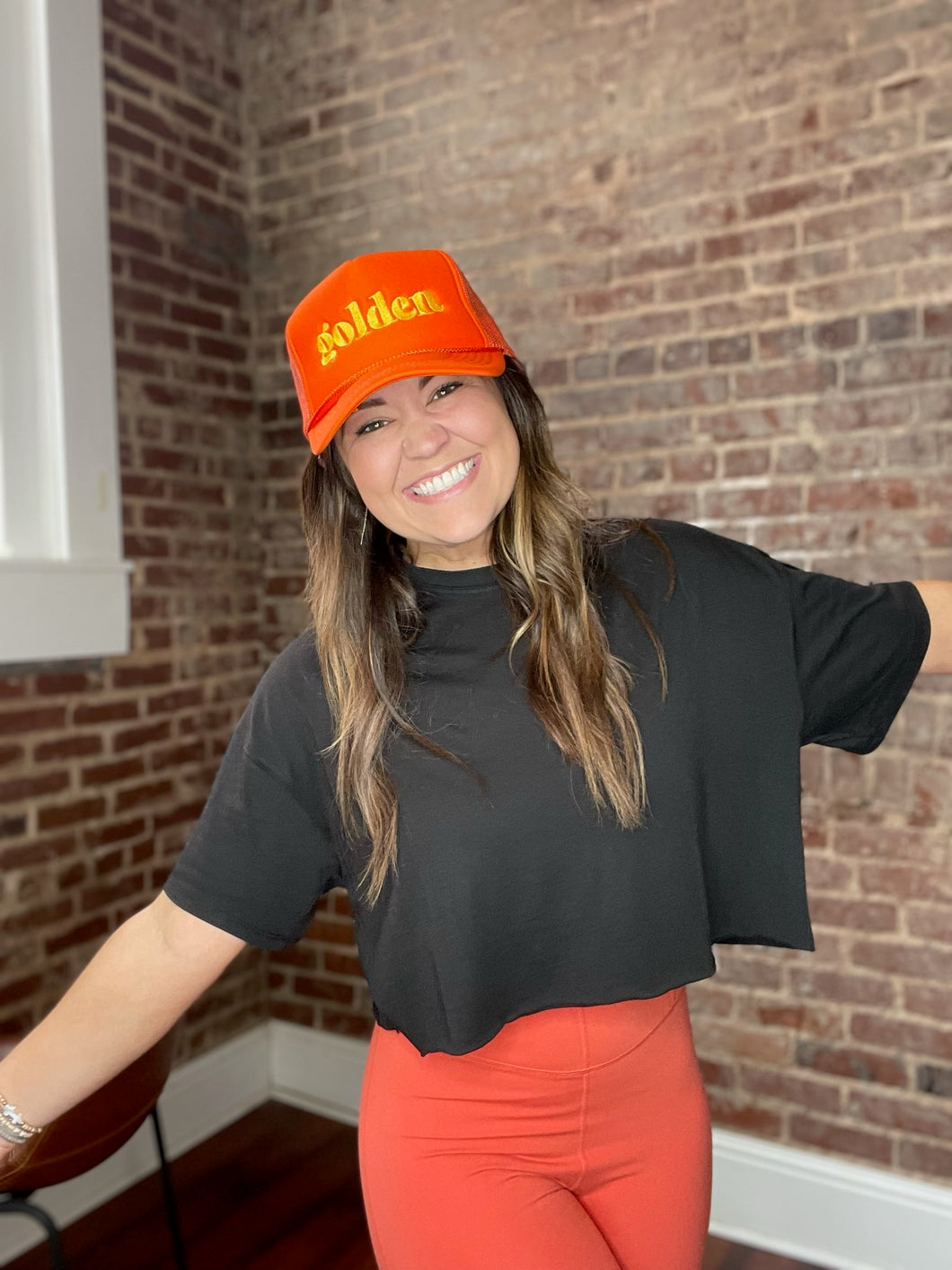 Golden Trucker Hat