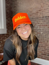 Load image into Gallery viewer, Golden Trucker Hat
