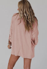 Load image into Gallery viewer, Ribbed Oversized Pocket Top
