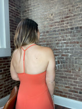 Load image into Gallery viewer, Coral Strappy Romper
