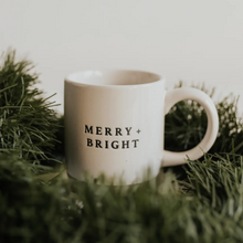 Load image into Gallery viewer, merry and bright mug
