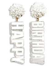Load image into Gallery viewer, E026 HBD Earring
