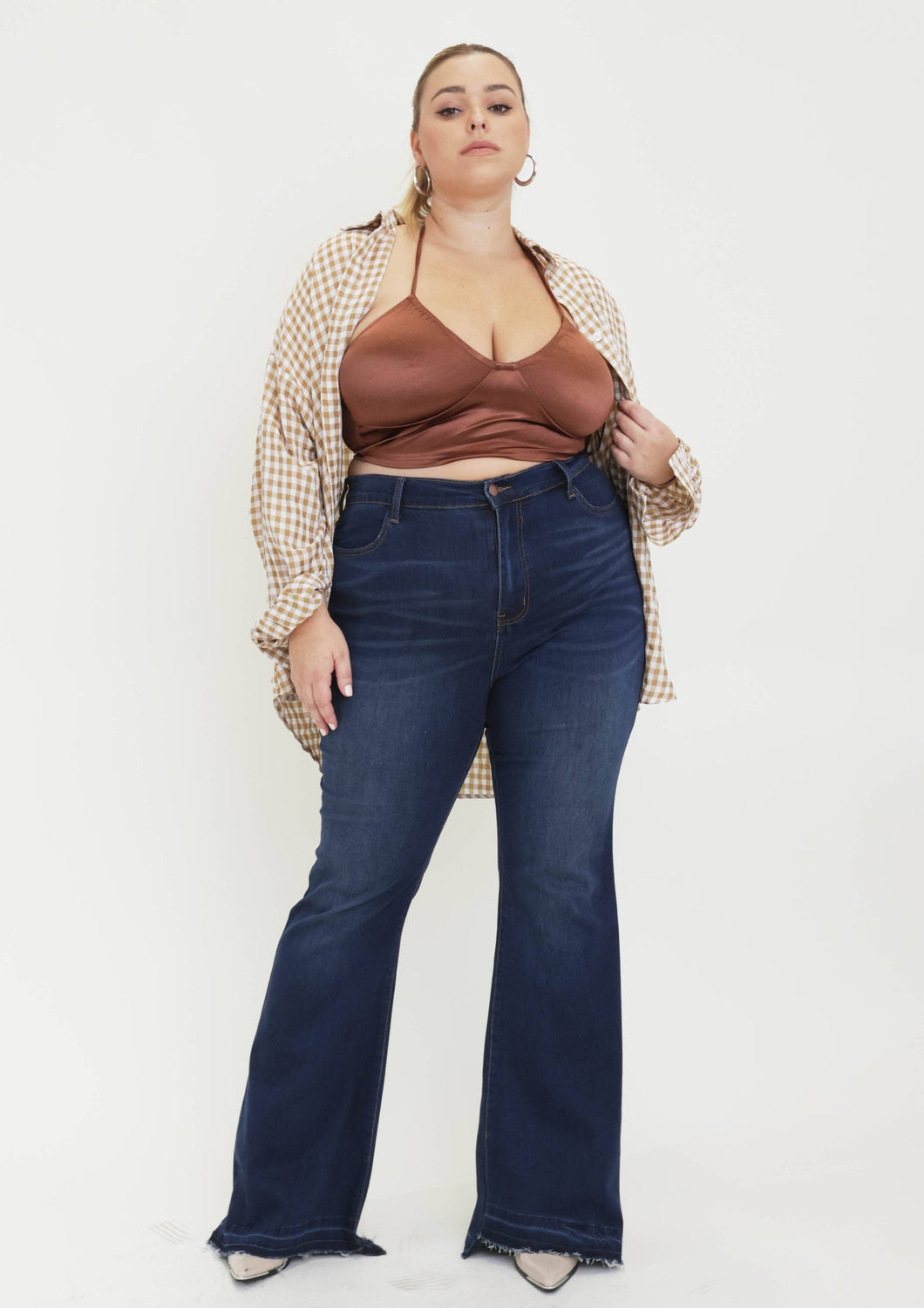 Eclipse Flare Jeans Curvy